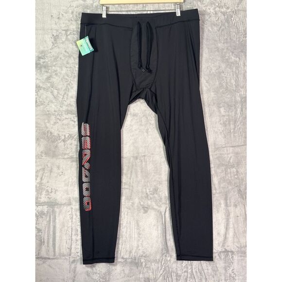 NWT New Seadoo Black BRP Watersports Men’s UV Protection Leggings Size 2XL - Picture 1 of 8